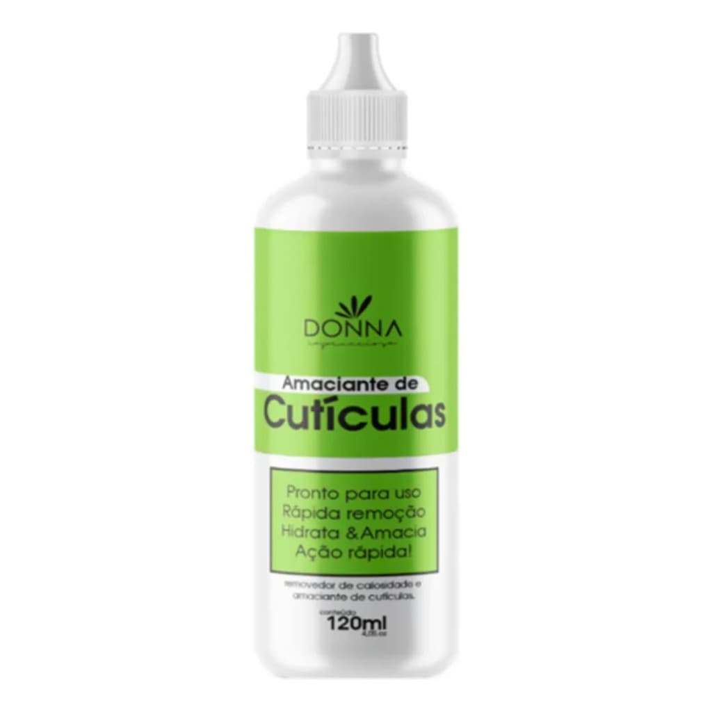 Amolecedor de Cutículas e Removedor De Calosidades Donna 120ml