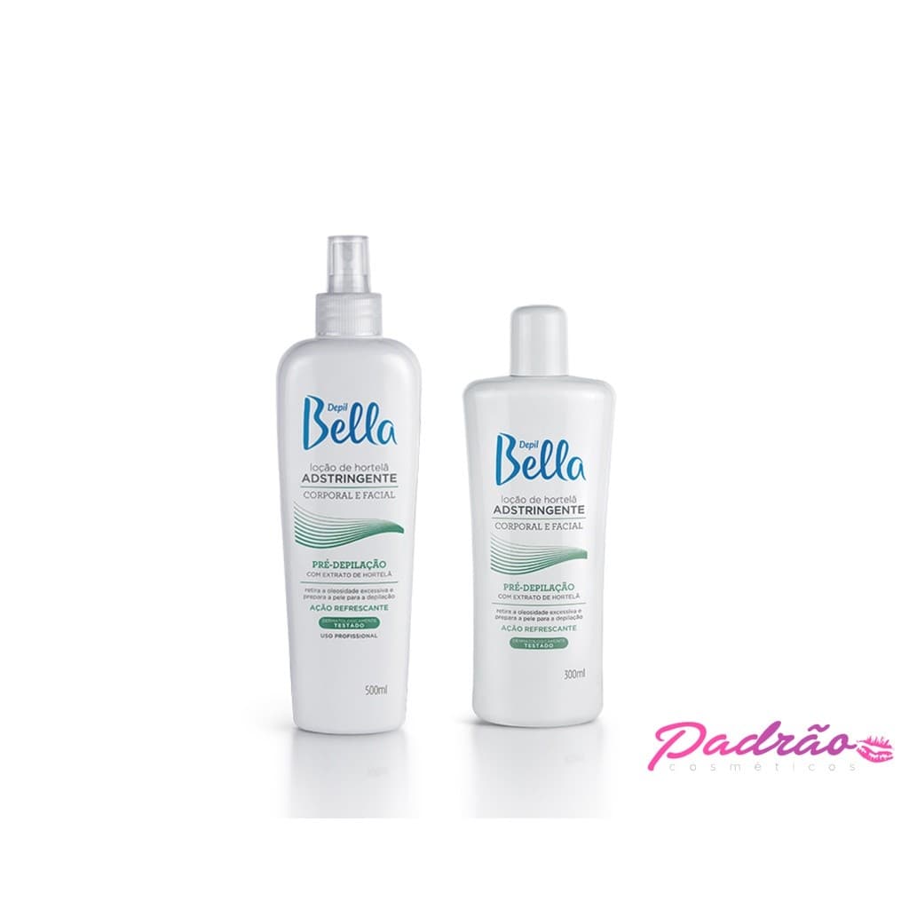Adstringente Corporal e Facial Depil Bella - Loção Hortelã