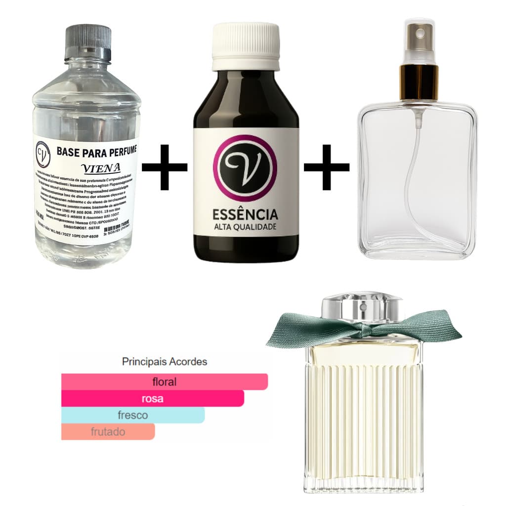 Kit para Perfumista Completo Iniciante CLOE - Essência Óleo