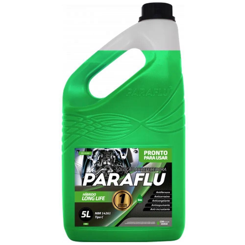 Fluido Radiador Paraflu Verde Long Life Orgânico 5L