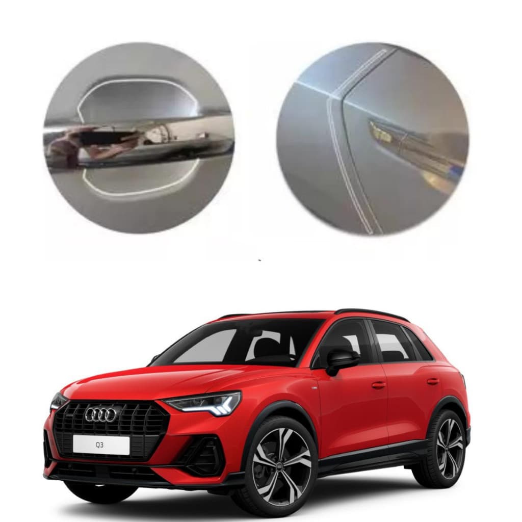 Pelicula proteção PPF anti risco concha+quina audi Q3 2014/2024