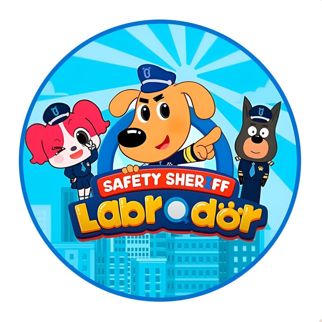 Mini Capa Decorativa 50x50 Tema Cachorro Labrador Detetive Com Elástico