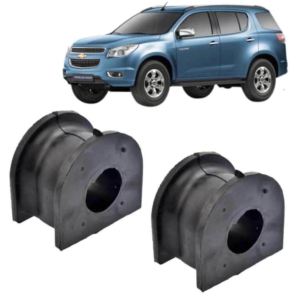 2 BUCHA BARRA ESTABILIZADORA TRASEIRO GM TRAILBLAZER 2.8 3.6 APÓS 2012 (25MM)