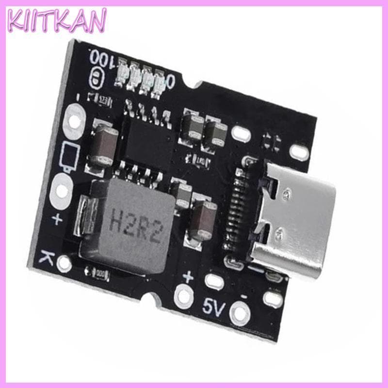 KIITK Type C Boosts Converter Step Up Power Module Para 4 35V 5V 2A Módulo Descarga Carga Placa Proteção Car
