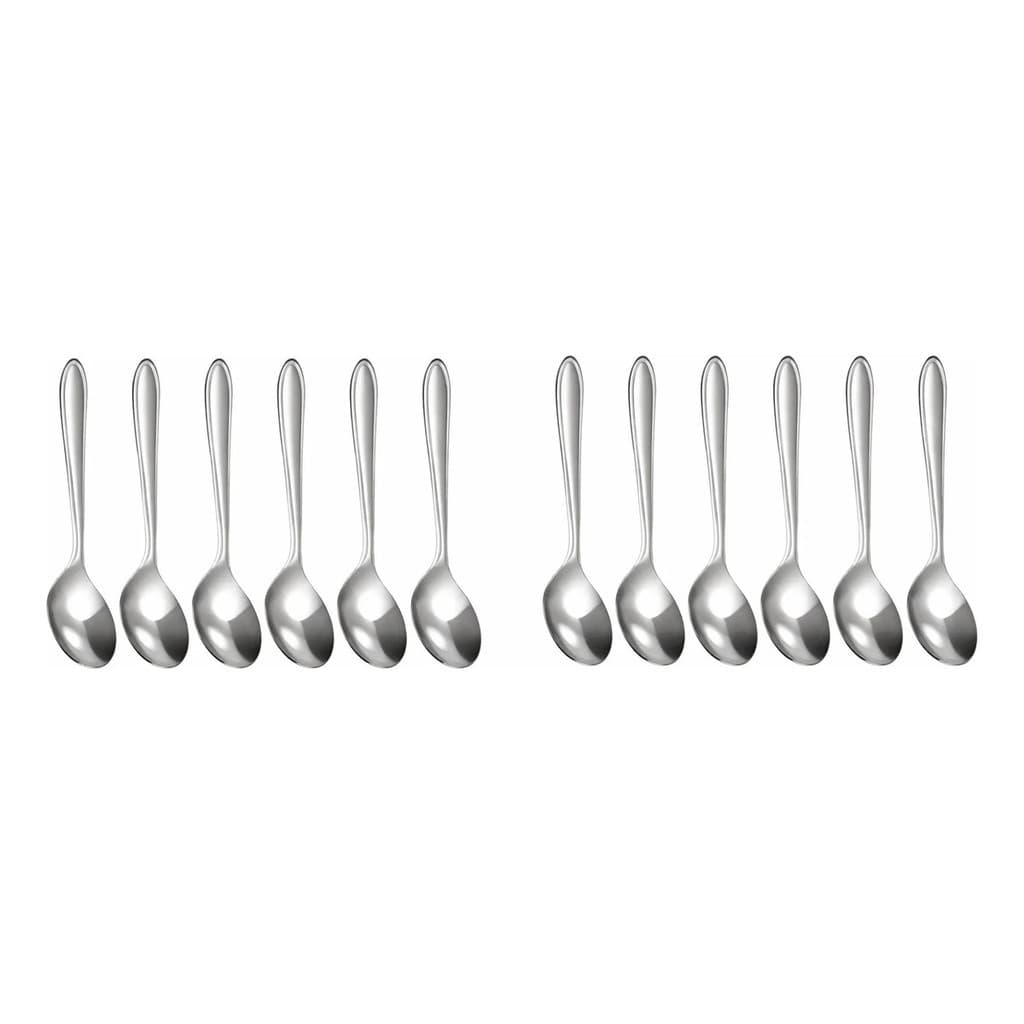 Kit 24 Colheres De Cozinha Aço Inox Colher  Casa Restaurante