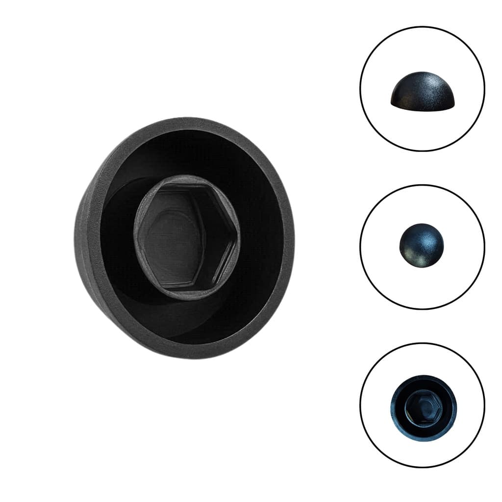 10 Acabamentos De Porcas E Parafusos 3/8 Sextavados De 14 Mm