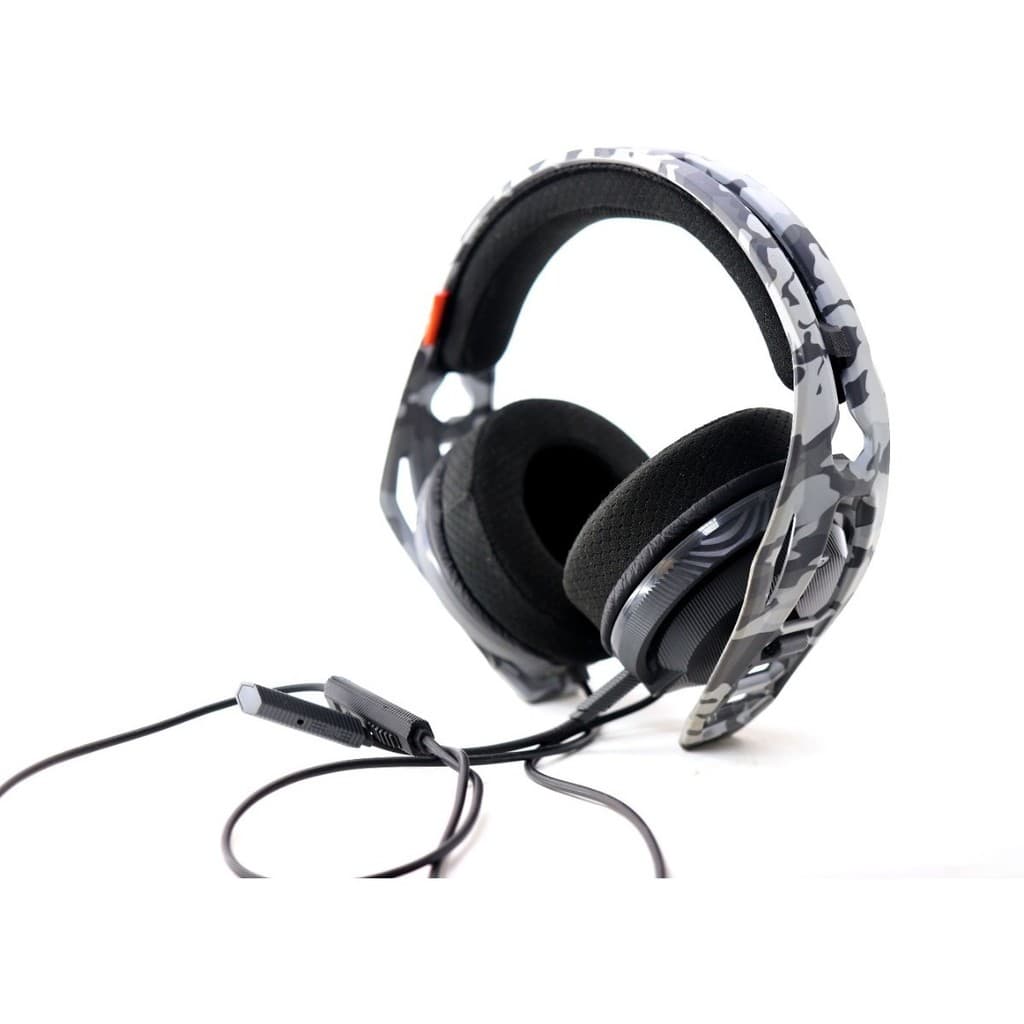 Headset Gamer Over-ear Rig 400hs Para PC Gamer E Console Camuflado Com Microfone E Som Estéreo de PC