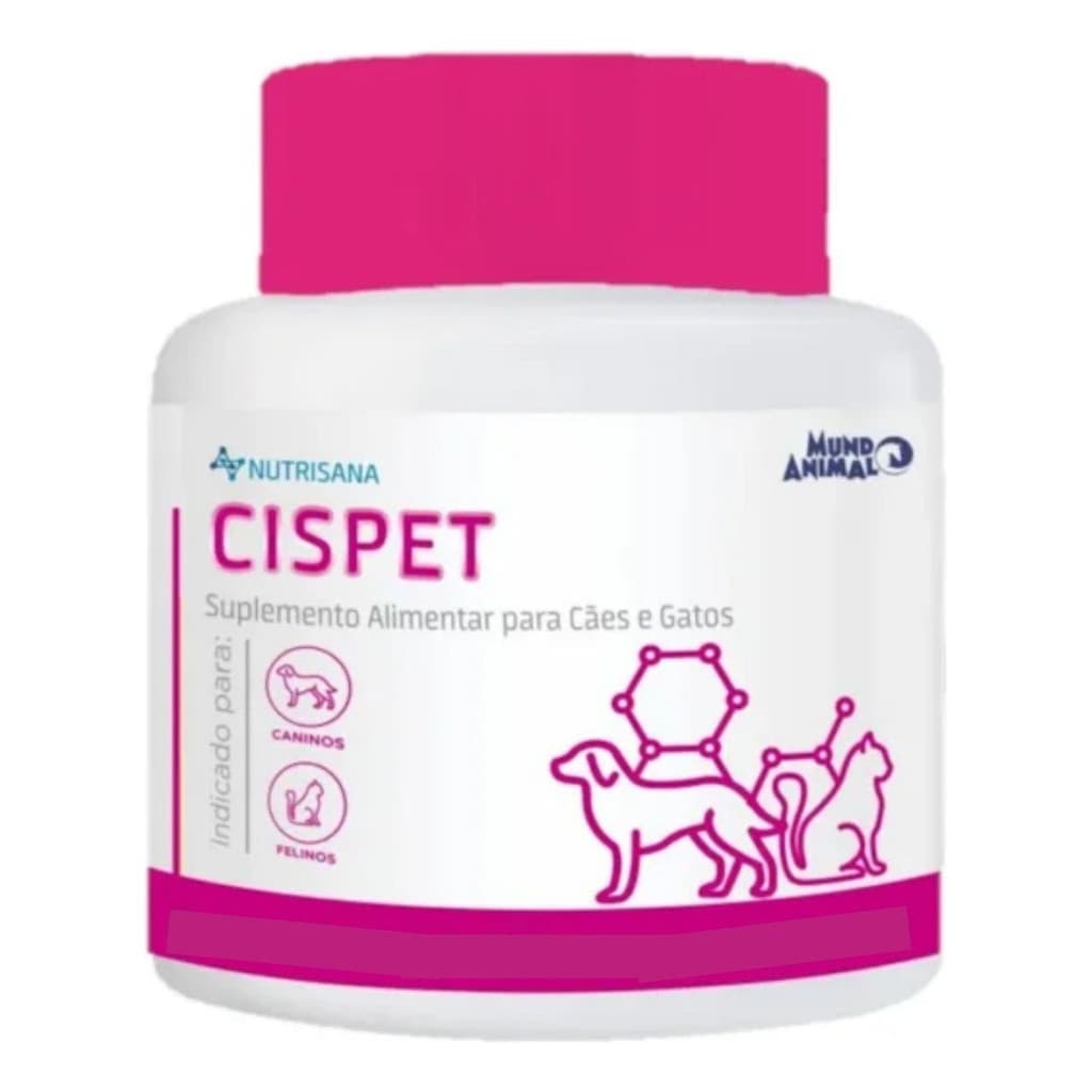 Kit 4 Cispet 30 Comprimidos cada para Cães e Gatos