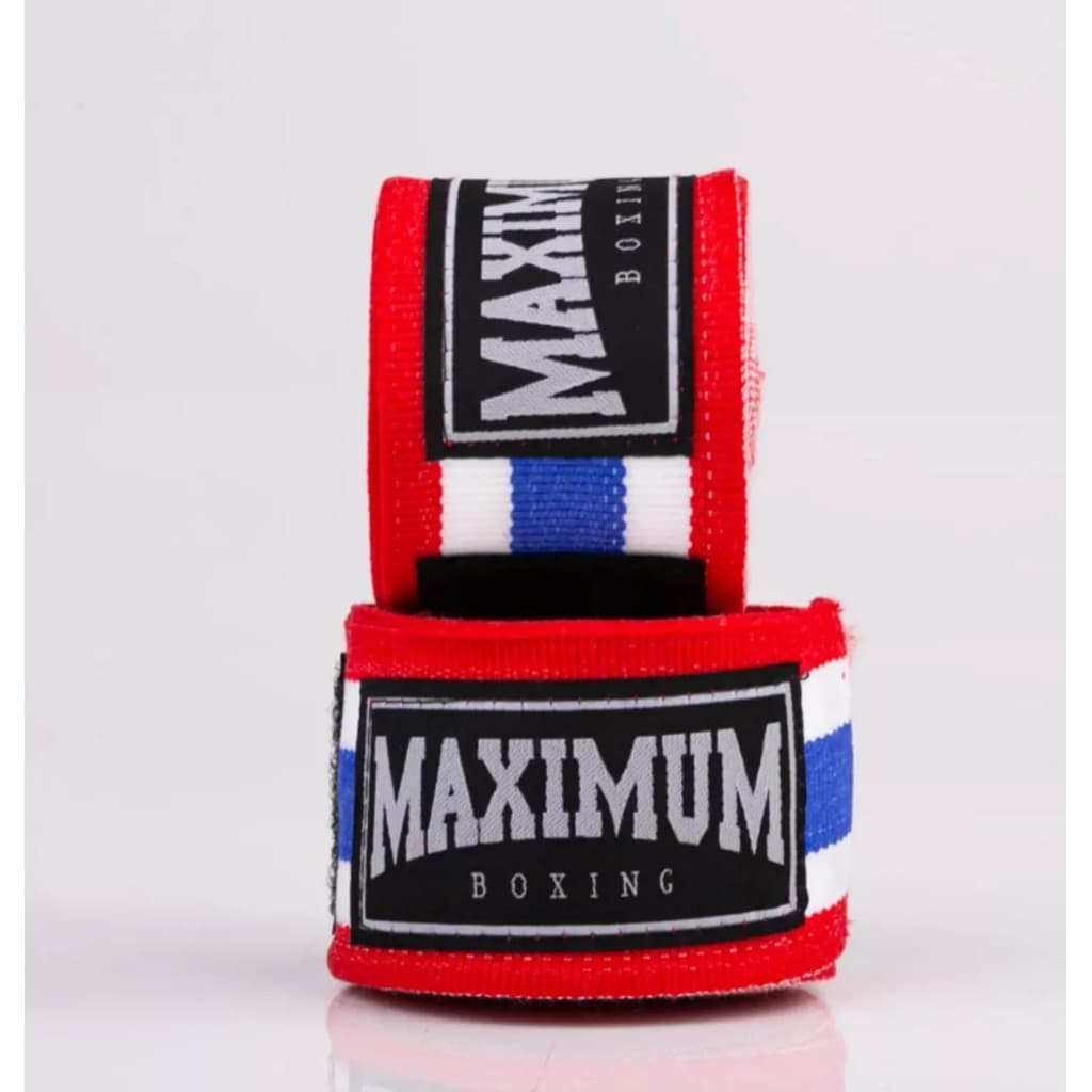 Par Bandagem Maximum Muay Thai 3 Metros Boxe Kickboxing COLORS