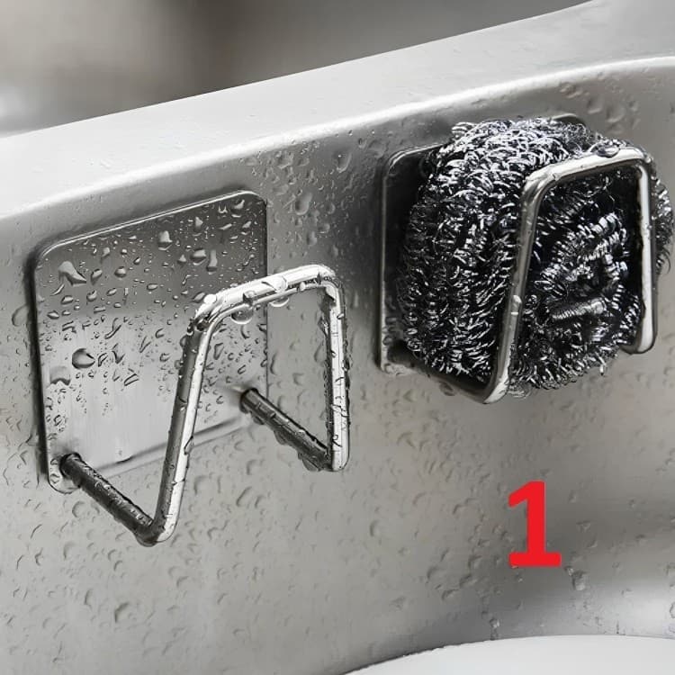 Gancho Para Esponja Aço inoxidável Suporte Porta Bucha De Pia Inox