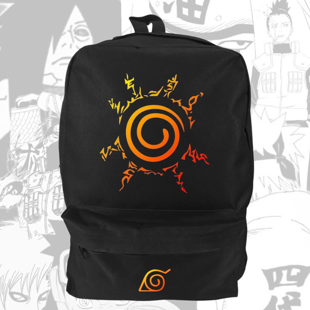 Mochila NARUTO - mochila escolar personalizada - naruto / sasuke / akatsuki / itachi / uchiha / gaara / anbu