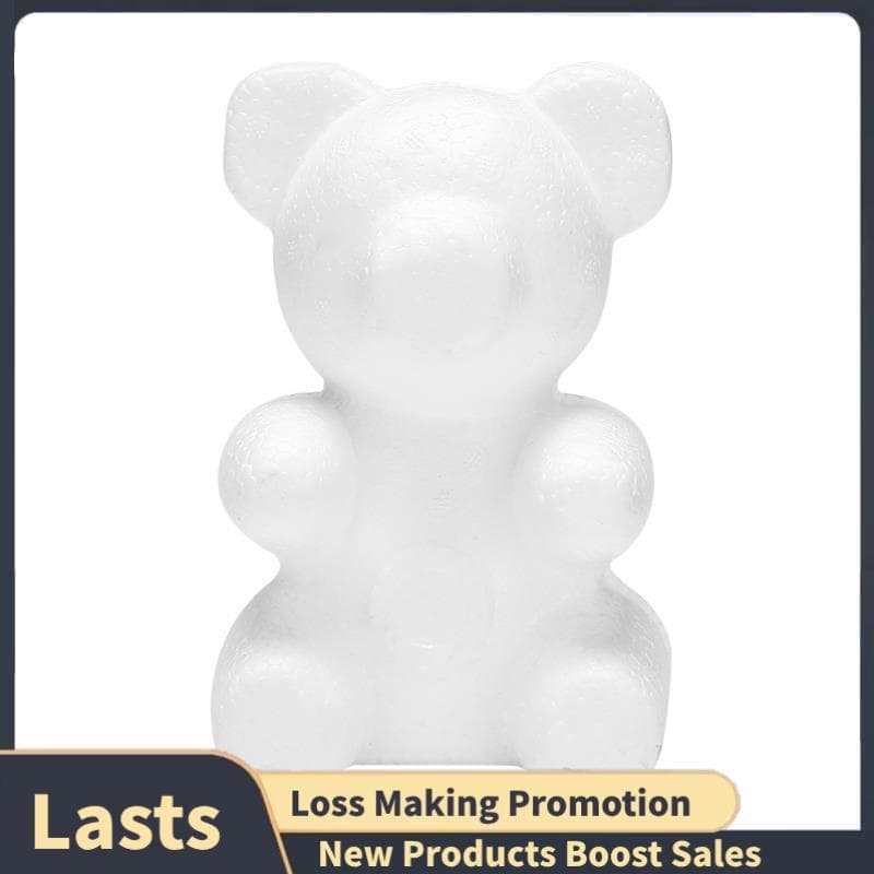 Diy Decorações De Festa 1 Pçs Espuma Modelagem Poliestireno Novo Natal Árvore Ornamentos Urso 1