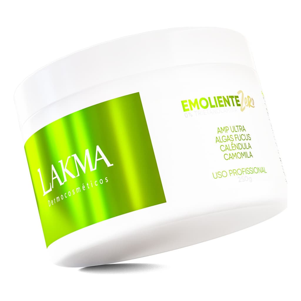EMOLIENTE ZERO TRIETANOLAMINA LAKMA 250G PROFISSIONAL