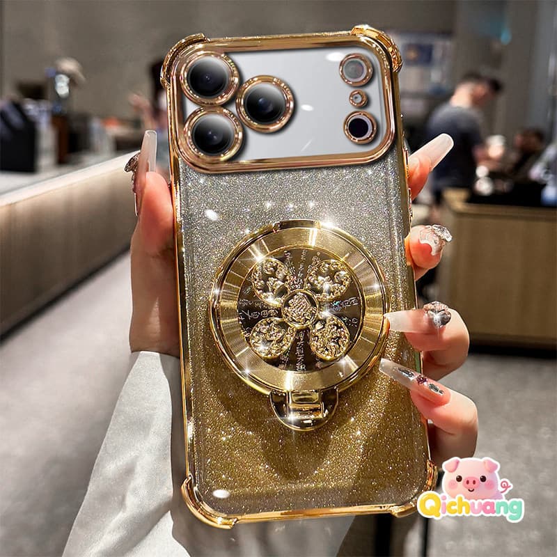 Capa + Suporte Giroscópio Compatível Com Motorola Moto G86 G84 G72 G60 G60S G56 G54 G52 G40 Fusion Edge 60 50 Neo Pro Gl