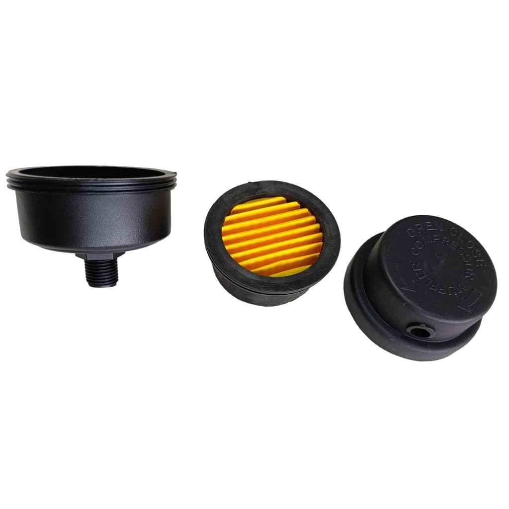 FILTRO DE AR DE NYLON 1/4" C/ ELEMENTO FILTRANTE COMPRESSOR