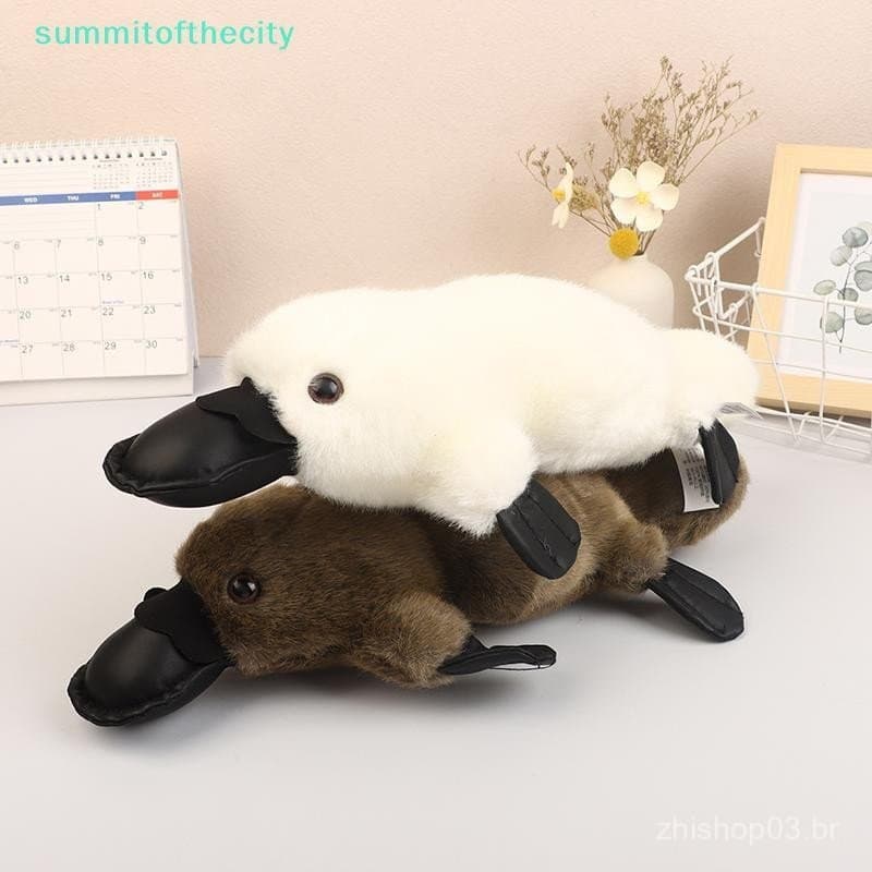 Prosperoneframe Simulação De Ornitorrinco Brinquedo De Pelúcia Boneca Macia Bonecas Divertidas Travesseiro Fofa Decoraçã