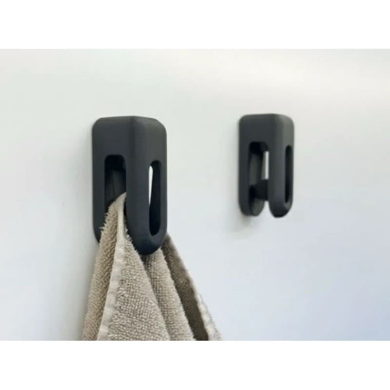 Cabide autotravante - suporte prático para toalhas e pano de prato