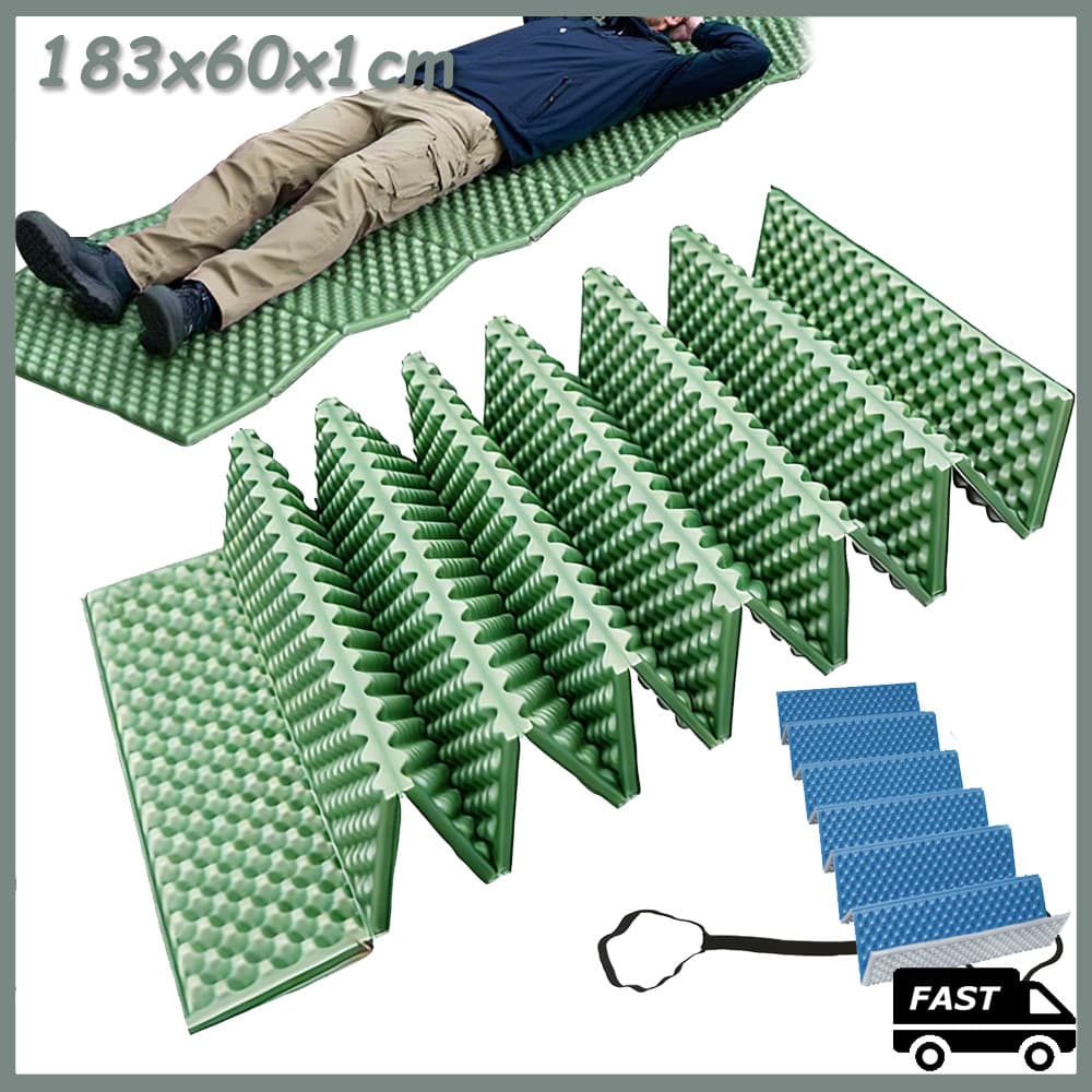 183x60x1cm Termico Camping Isolante Termico Colchonete Camping Acampamento Tapete Dobrável à Prova de Umidad