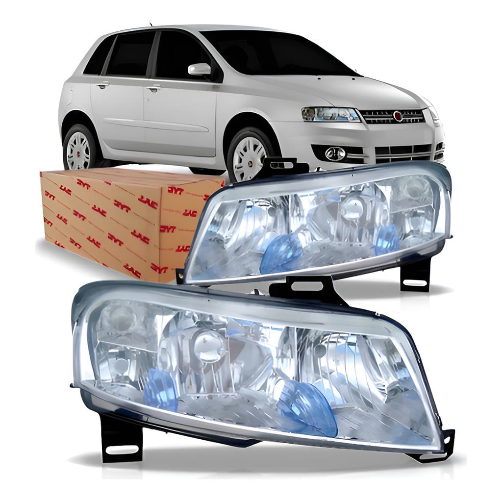 Farol Stilo 2002 2003 2004 2005 2006 Motor Eletrico