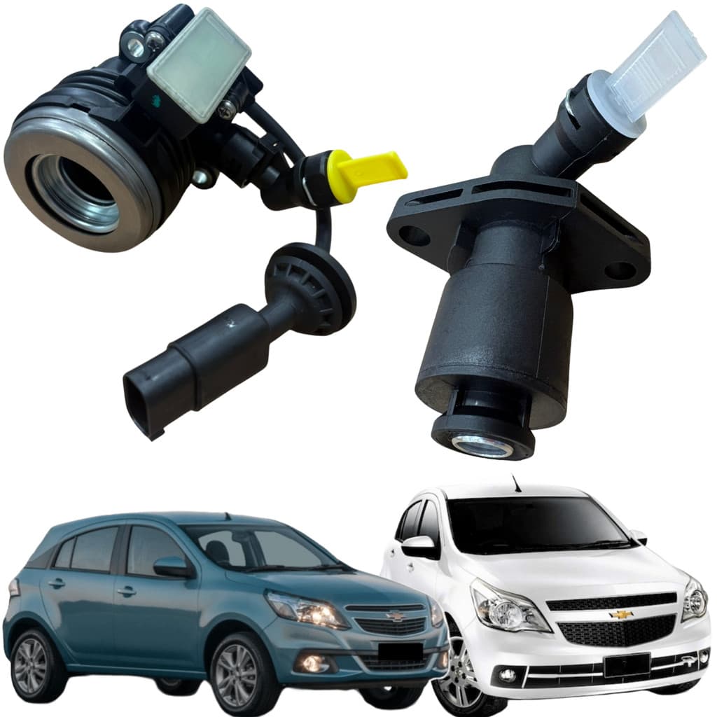 Cilindro e Atuador de Embreagem ASH para Chevrolet Agile 1.4 8V EASYTRONIC 2013 até 2014