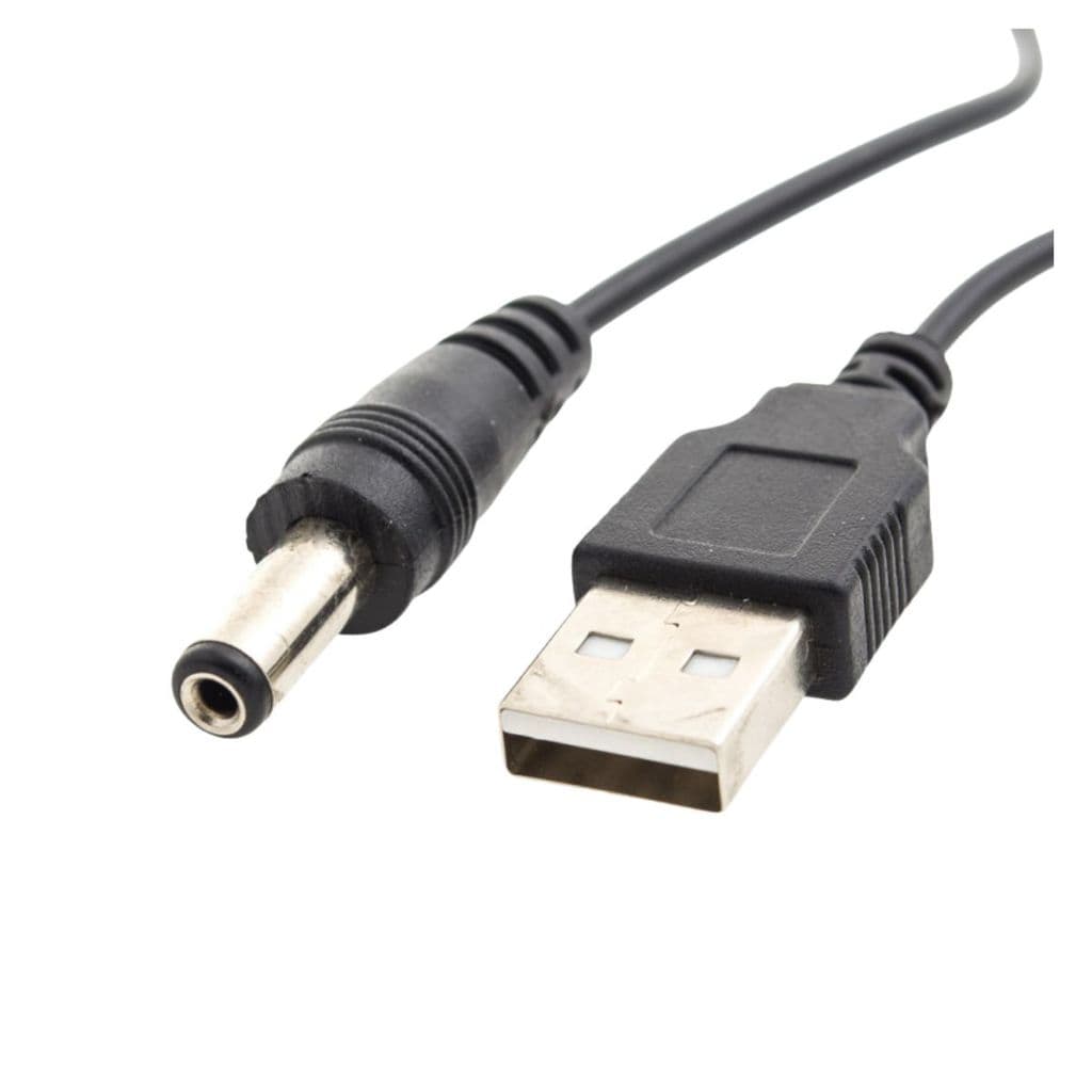 Oferta com 10 Cabo Usb Para Fonte Conector P4 Plug Pino 2.5mm 50cm