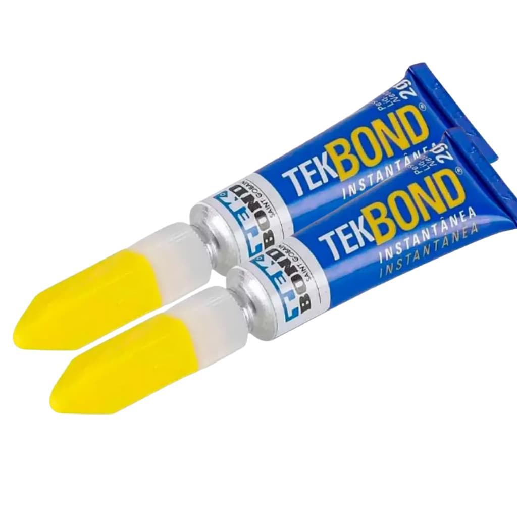 Kit 2 Cola Instantânea Tekbond 2g Original Envio Imediato