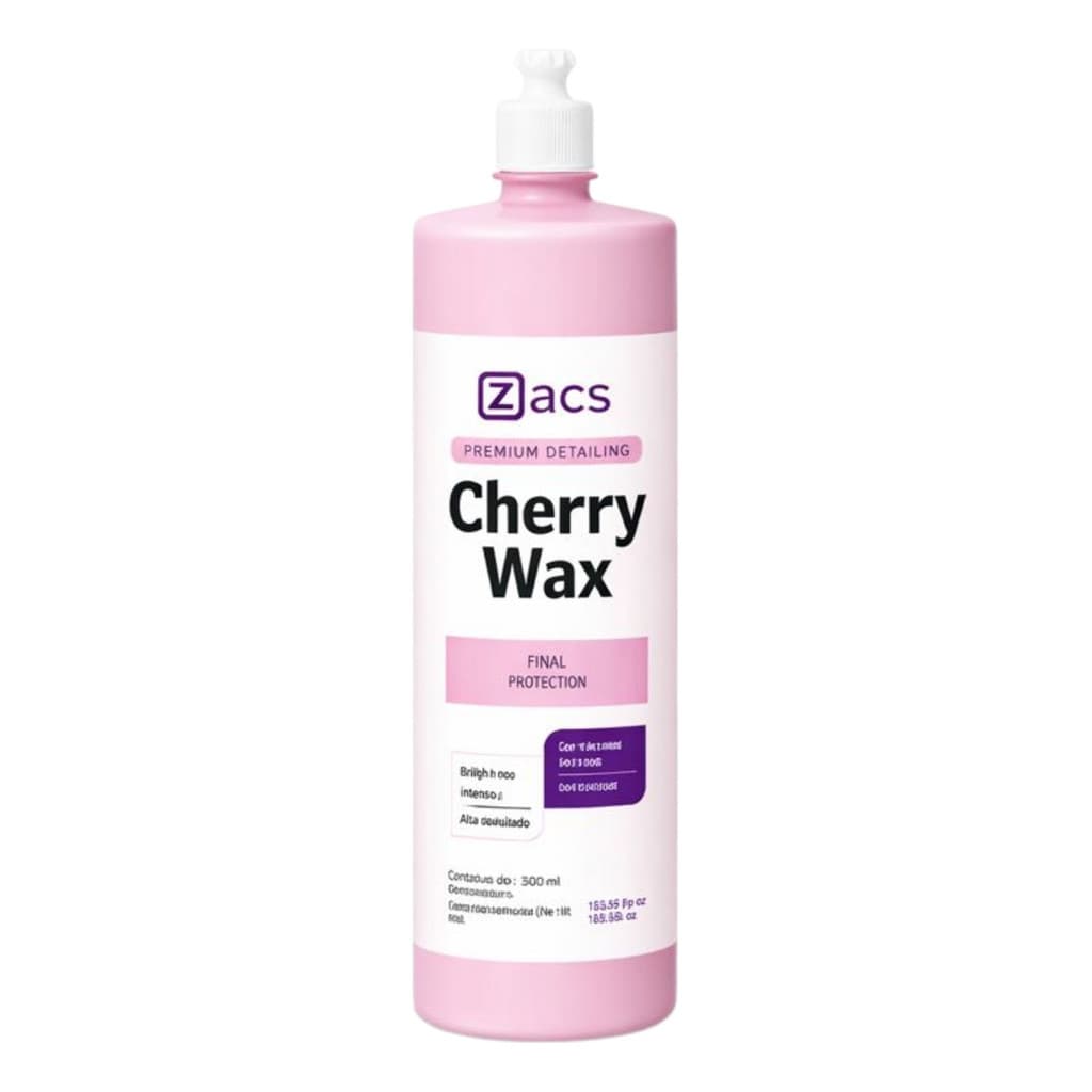 Cera Limpadora Cherry Wax 4 Em 1 Zacs Vonix 1l