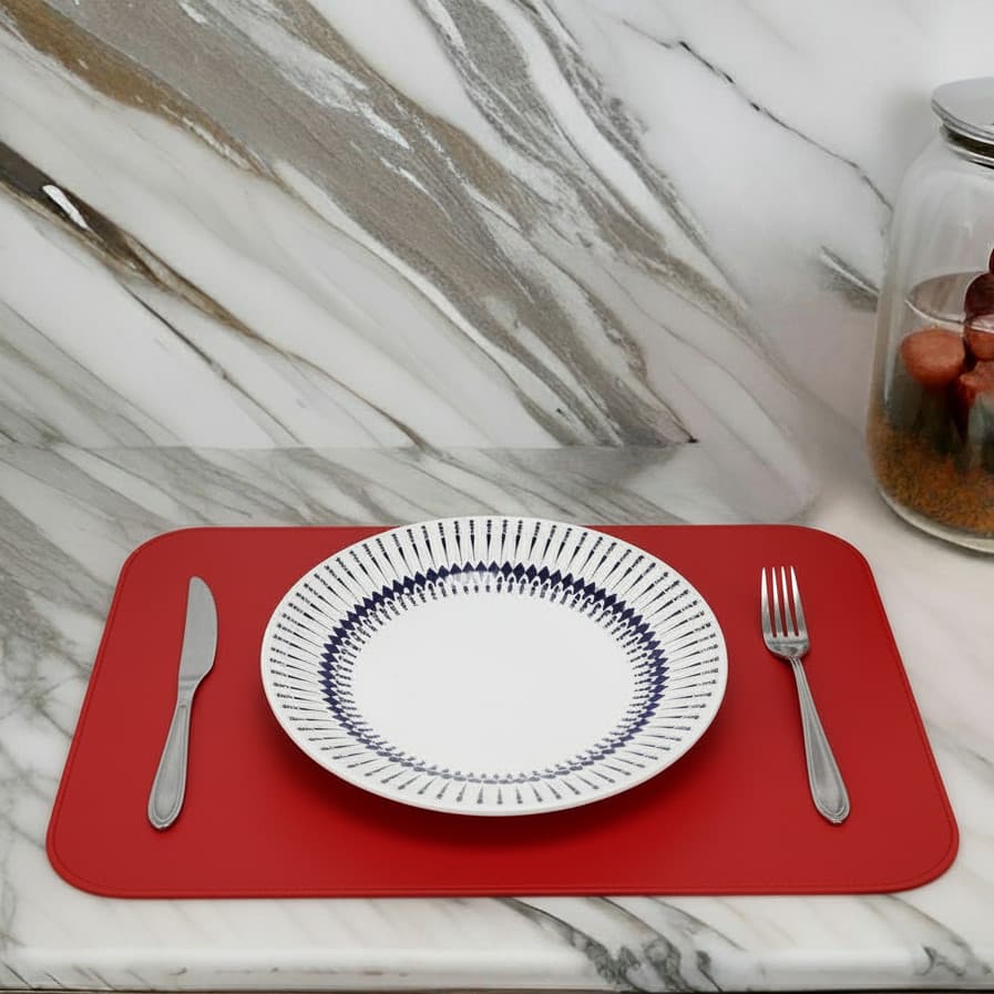Jogo Americano RETANGULAR Souplat De Mesa em Sintético Decoração