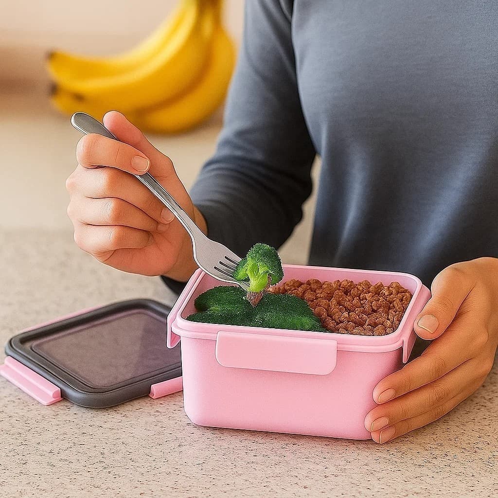 Kit Saladeira Talher Rosa Prato Marmiteiro Conserva Vasilha Cozinha