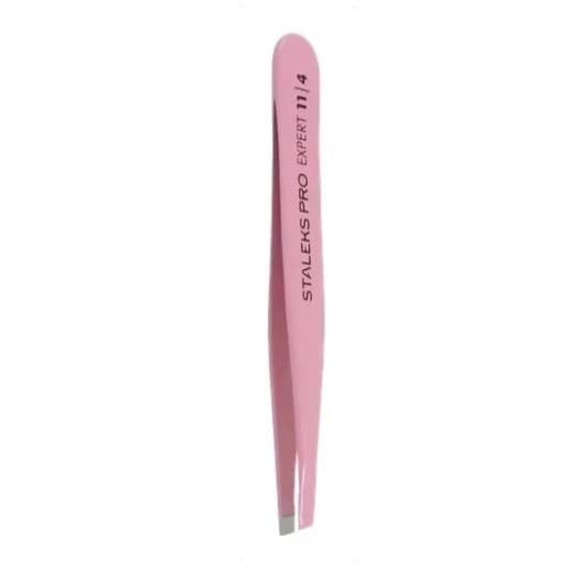 Pinça Design Staleks Rosa Chanfrada TE- 11-4