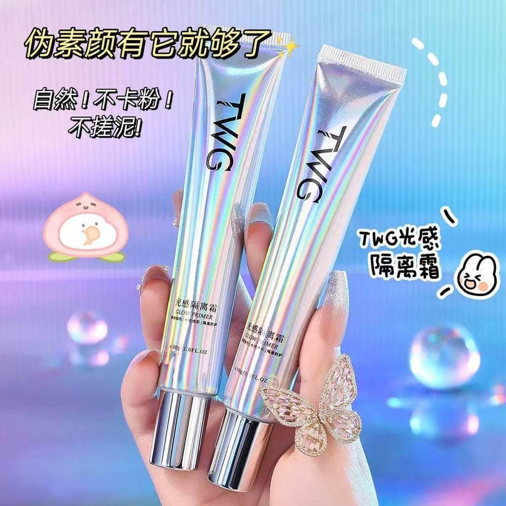 Creme de sensação de luz genuíno oficial loja principal maquiagem Primer feminino nutritivo hidratante brilho hidratante