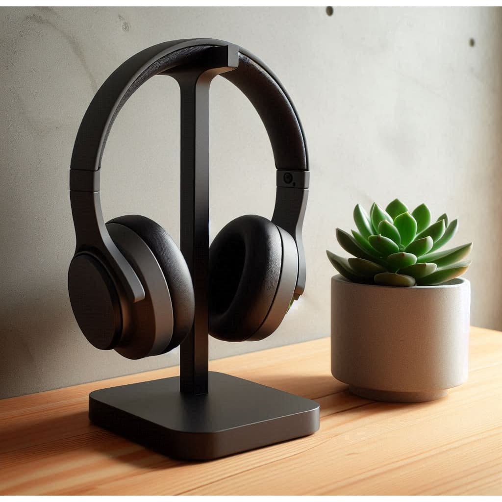 Suporte para Headset de Mesa – Organizador para Fone de Ouvido Gamer ou Profissional