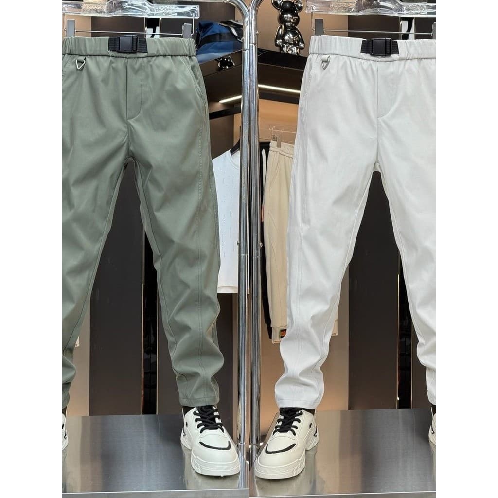 Calças masculinas de alta qualidade na moda de venda quente novas calças casuais All-match bonito Design moda macacão ca