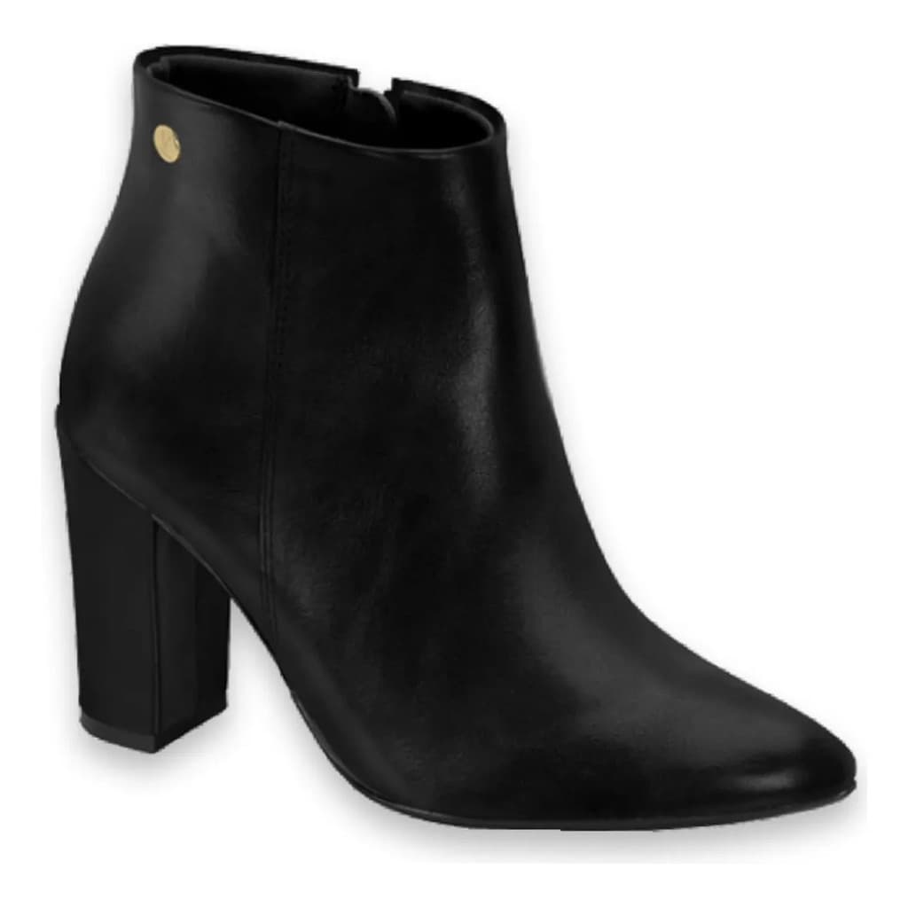 Bota Vizzano Feminino Salto Bloco Bico Fino 3105.100