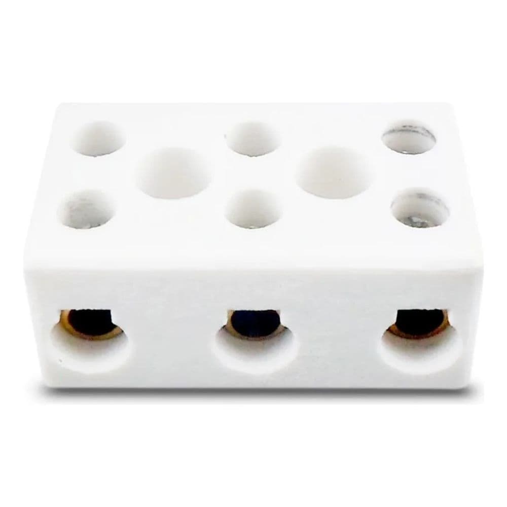 CONECTOR PORCELANA INTERNEED 3POLOS 16mm 66156