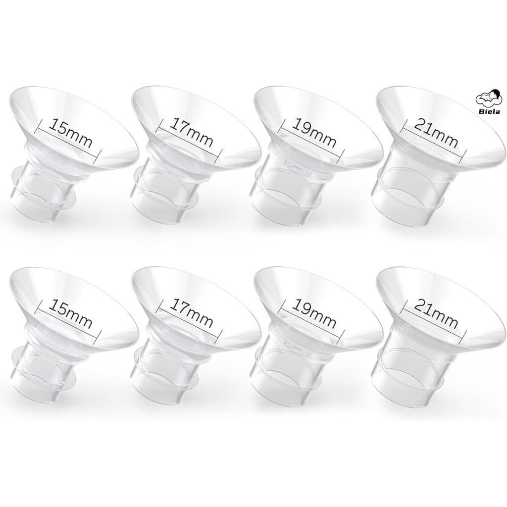 15/17/19/21mm Inserções De Flange Acessório De Bomba Tira Leite De Substituição Adequado Para YOUHA/Bebebao/Momcozy/Mede