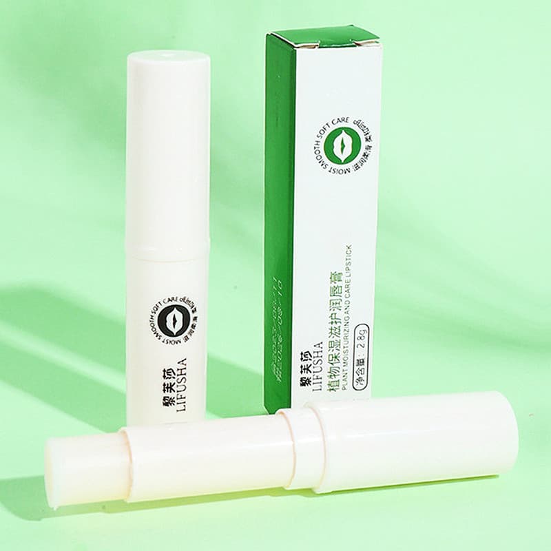 Bálsamo labial feminino masculino hidratante hidratante hidratante desbotamento linhas labiais reparação Anti-secagem bá