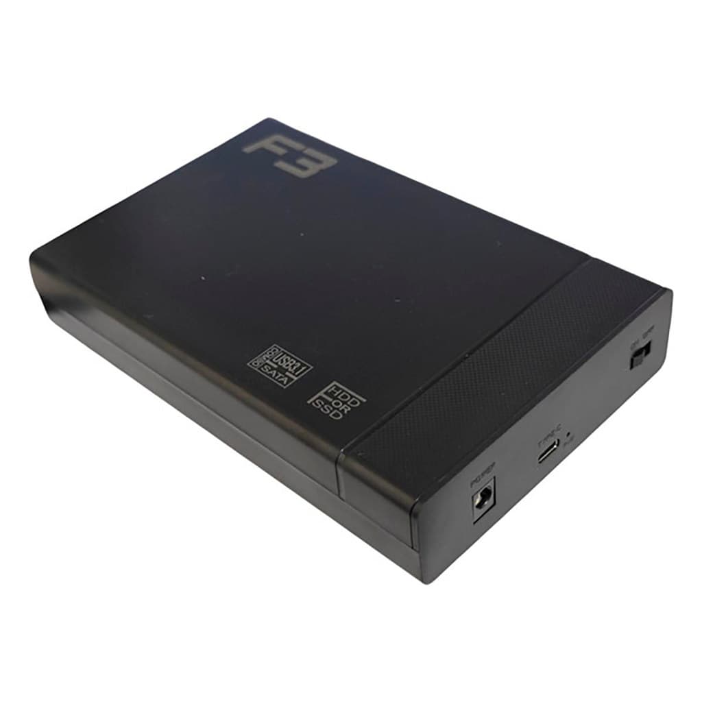CASE PARA HD EXTERNO 2.5 E 3.5 USB-C PARA USB 3.1 CS-TYC-2EM1 F3 - 1200