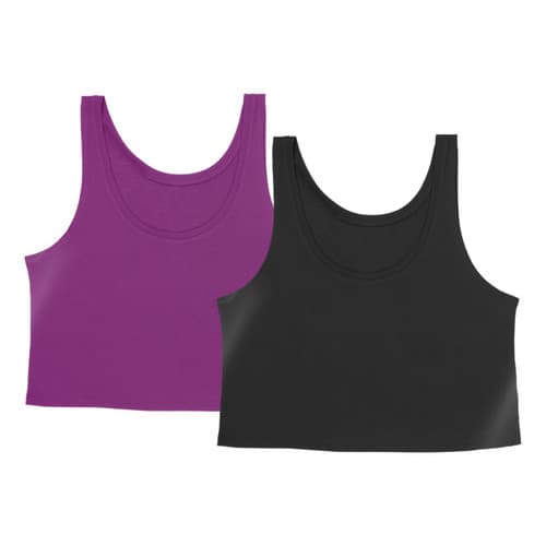 Kit 2 Cropped Regata Cavado Dry Fit Proteção Solar Feminino