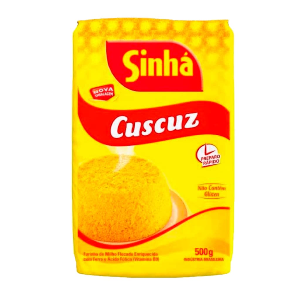 Farinha De Milho Flocada Cuscuz Sinhá 500g