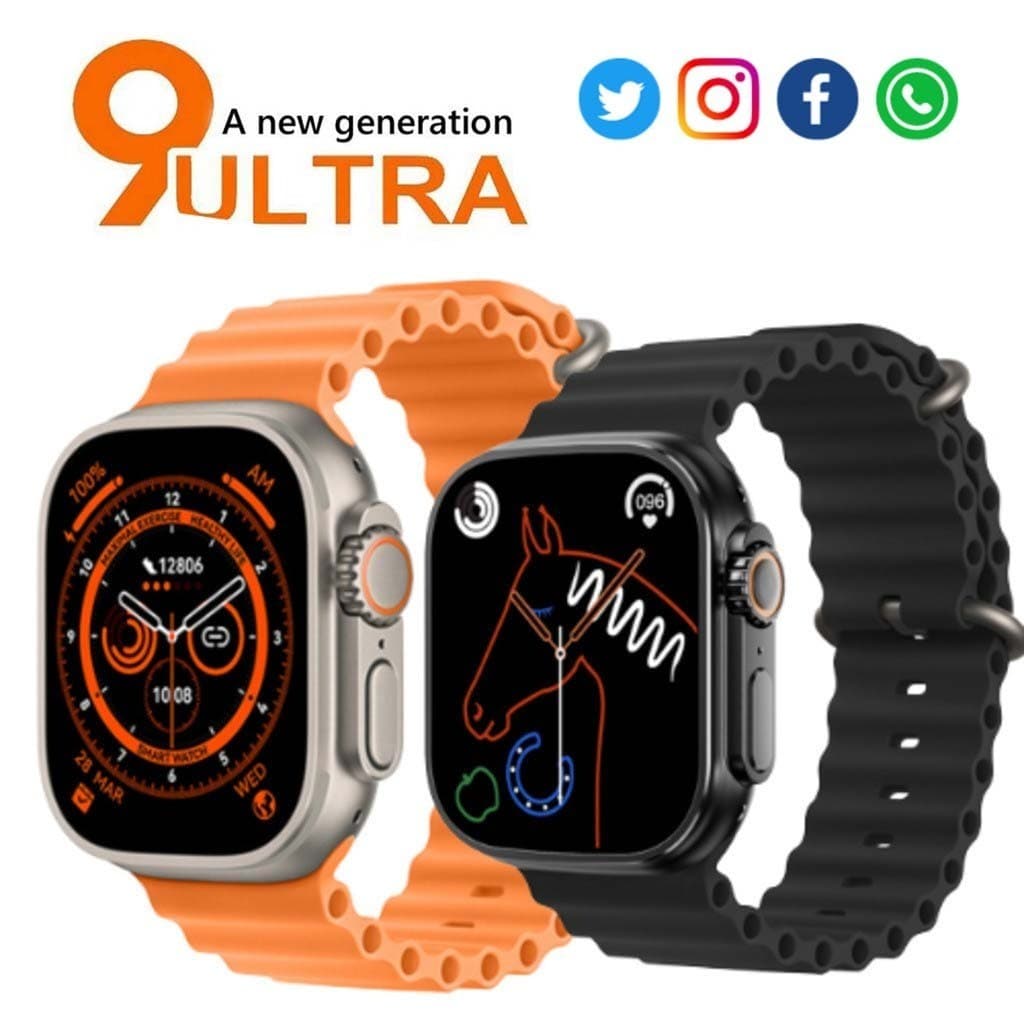 T900 Ultra Smartwatch9 Ultra Relógio Inteligente Estoque em São Paulo disponível para pronta entrega