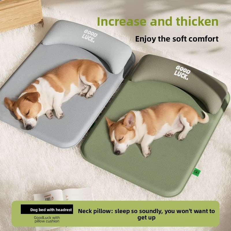 Cama para cães para todas as estações com almofada, tapete para cães, cama impermeável e à prova de urina para filhotes