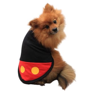 Roupa pet Roupinha Pet Regata Mickey mouse desenho fantasia roupinha cachorro divertida