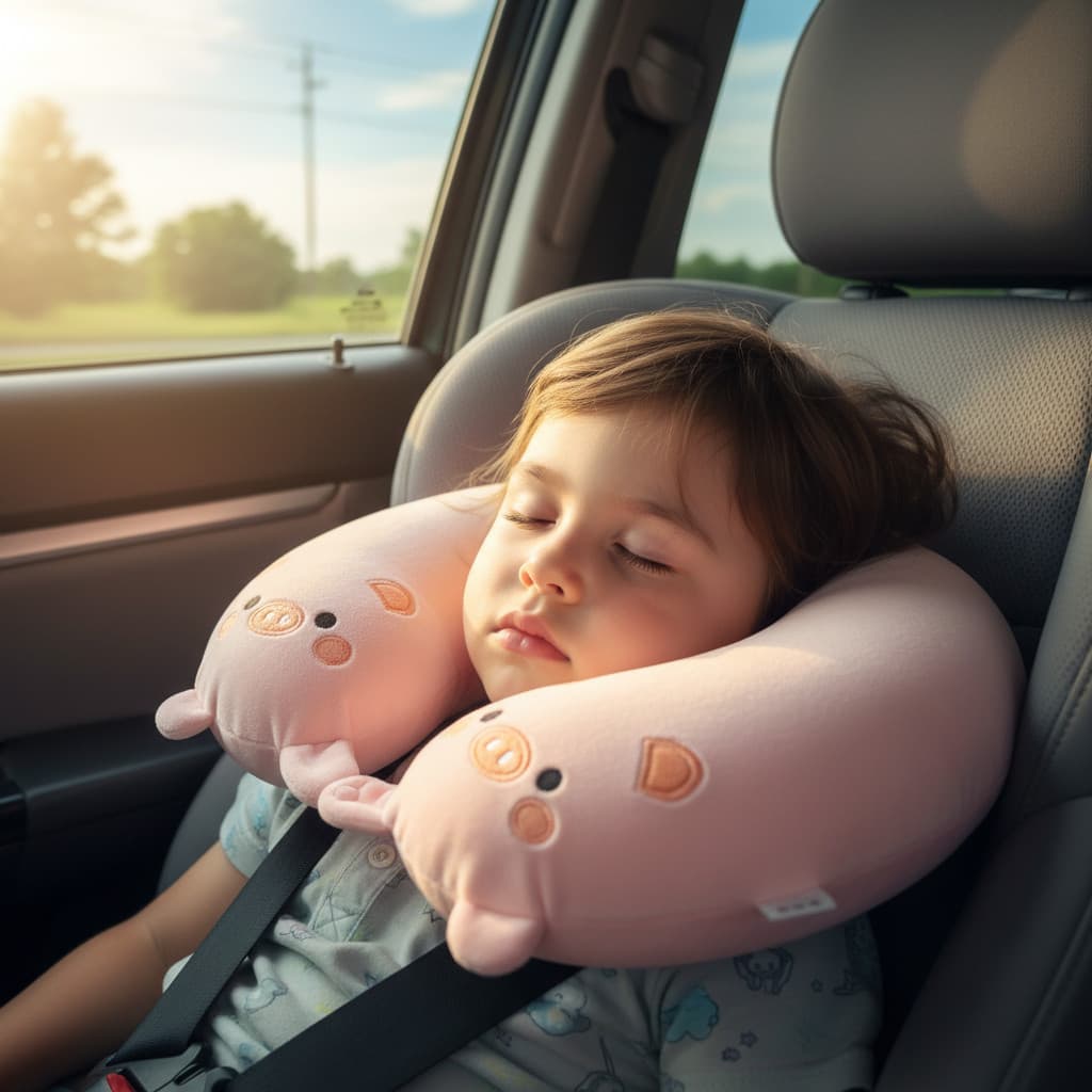 Almofada De Pescoço Adulto Memory Foam Premium Para Viagem