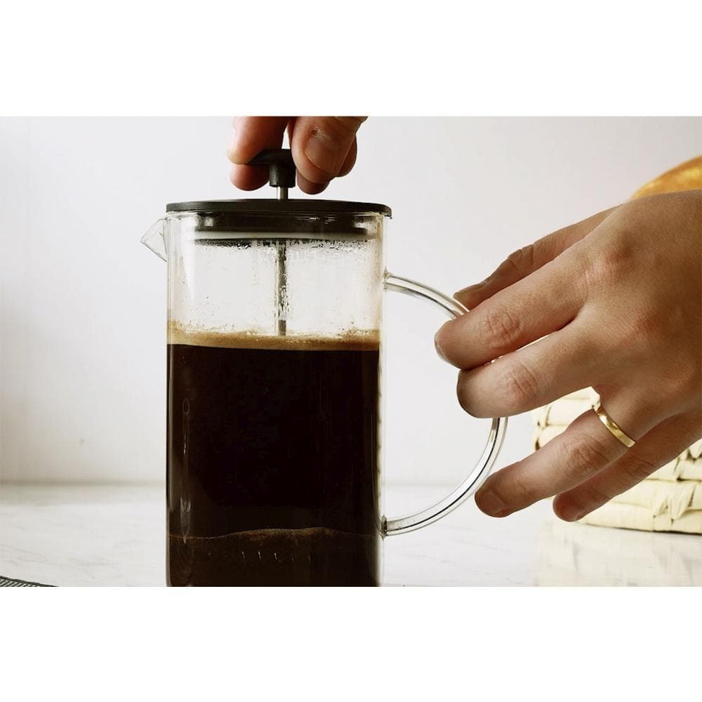 Cafeteira Prensa Francesa Lyor Quadratta de Vidro 700ml