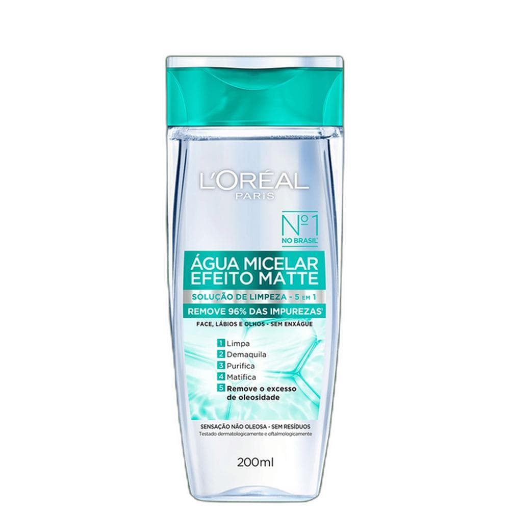 L'Oréal Paris Efeito Matte - Água Micelar 200ml