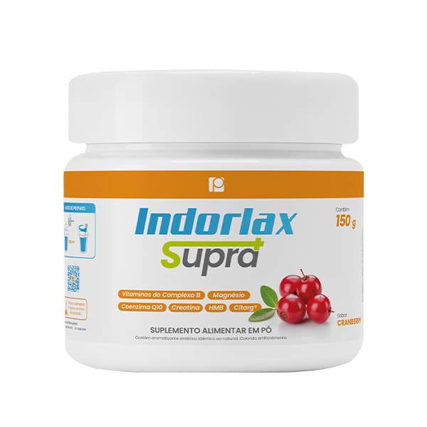 Indorlax Supra 150g – Creatina + HMB para Preservação da Massa Magra, Força e Recuperação