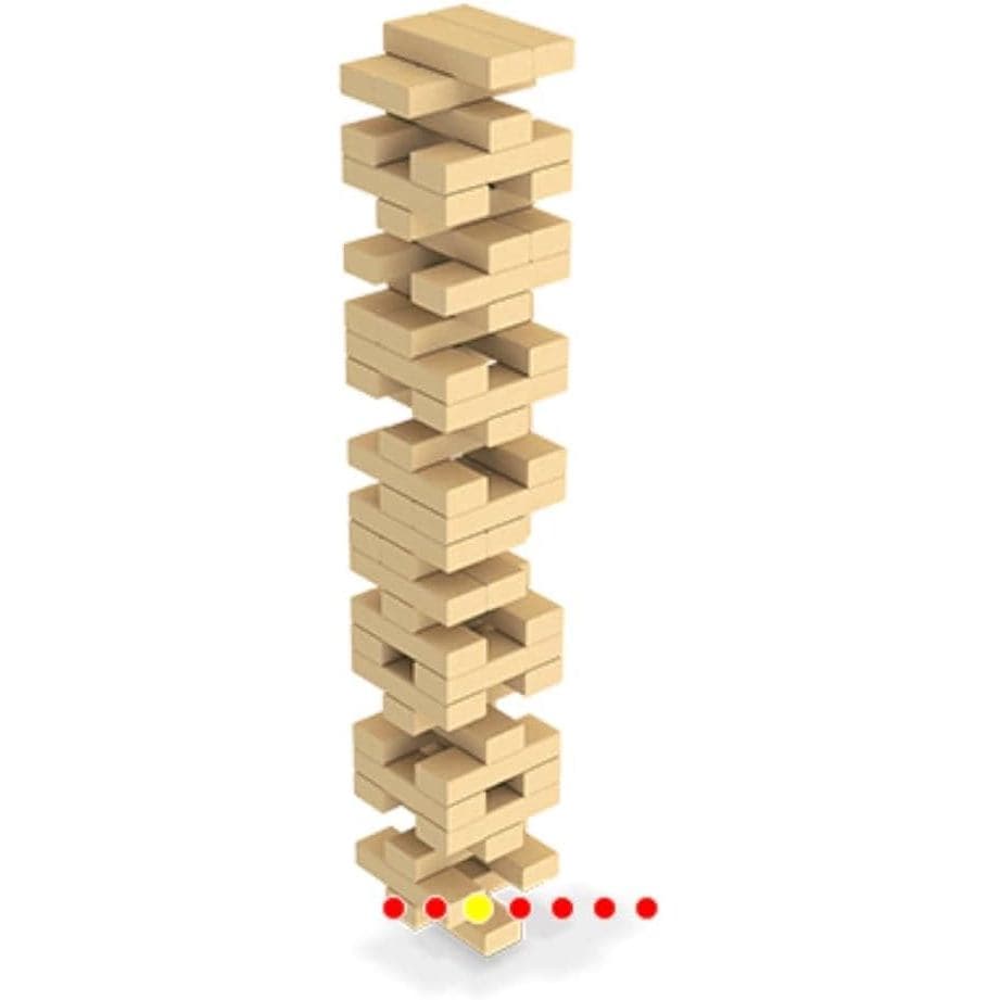 Jogo Torre De Equilíbrio 54 peças Yins