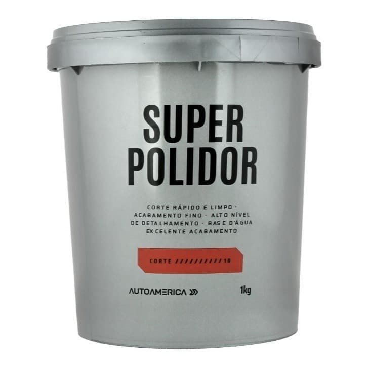 MASSA DE POLIR Autoamerica 1kg - Super Polidor