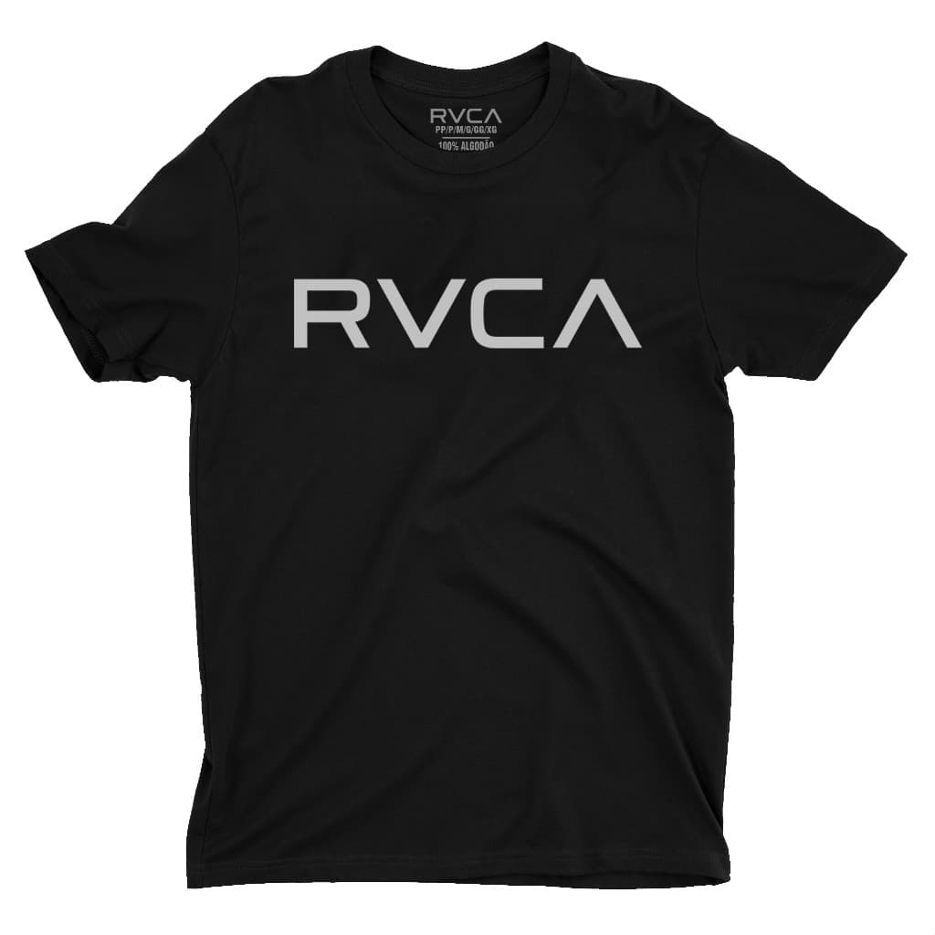 Camiseta Rv Masculina Brand Camisa 100% Algodão Fio 30